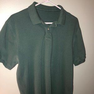 Basic as hell green polo